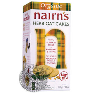 Nairn's Herb Organic Oat Cakes
