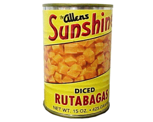 Allen's Sunshine Diced Rutabagas