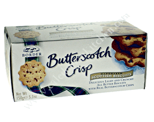 Butterscotch Crisp Scottish Biscuits