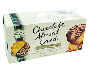 Chocolate Almond Crunch Biscuits
