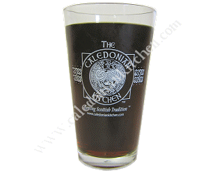 Caledonian Kitchen Pub Glass