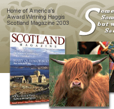 Home of America's Award Winning Haggis