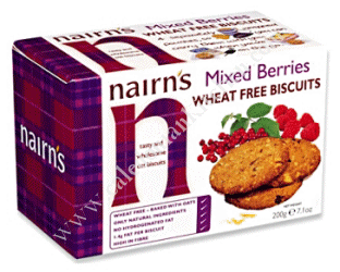 Nairn's Mixed Berries Wheat Free Biscuits