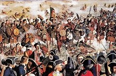 The Highland Charge at Drummossie Muir Print